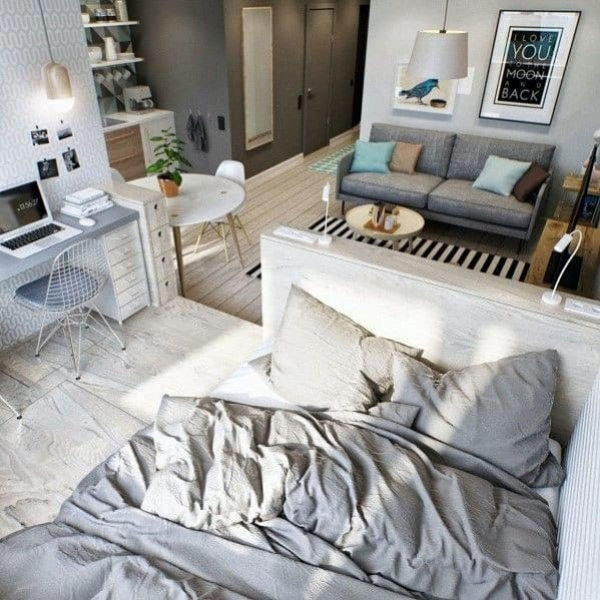 Desain Interior Apartemen Studio 43 Desain Id Desain Interior Apartemen Studio 43 Desain Id